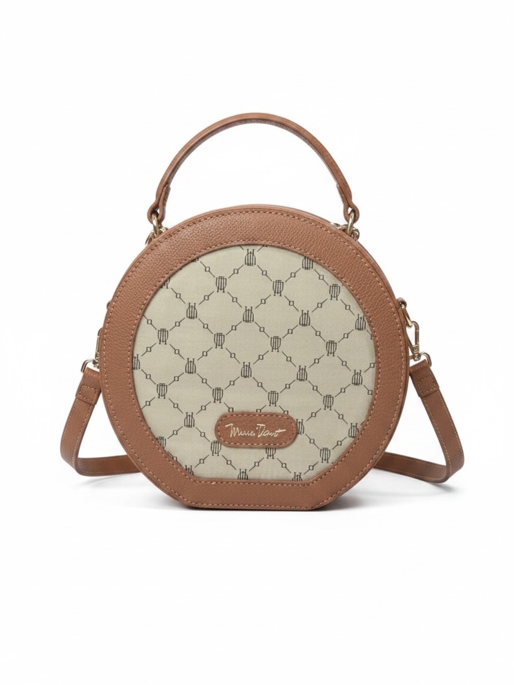 Michel Domit Round Crossbody Purse NWOT